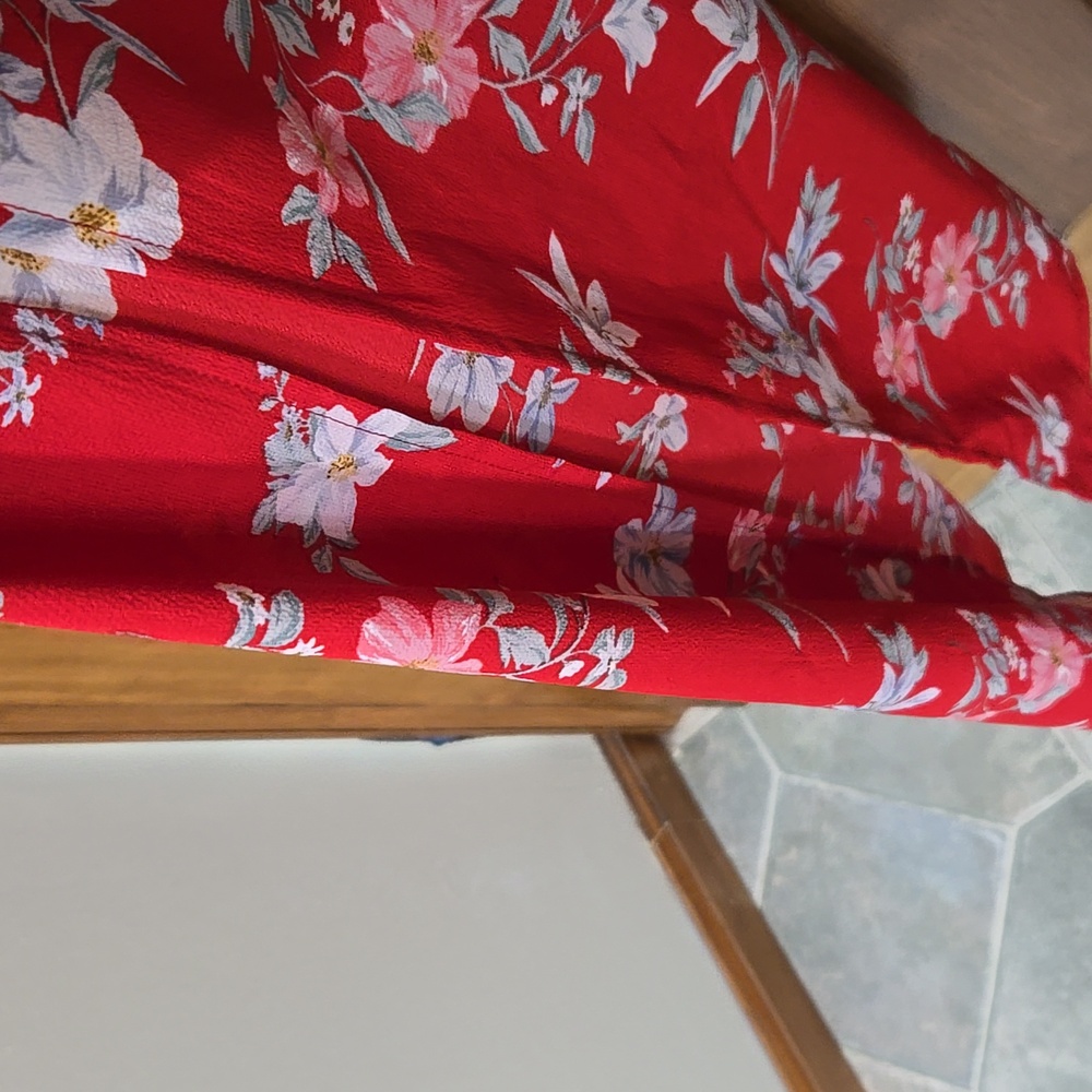H&M Red Floral Maxi Dress - Picture 5 of 5